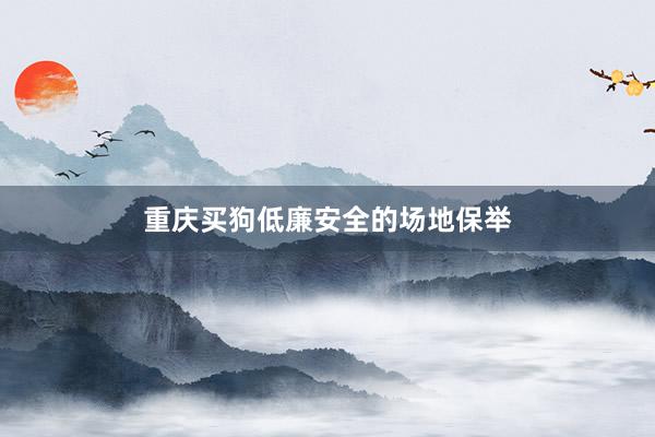 重庆买狗低廉安全的场地保举